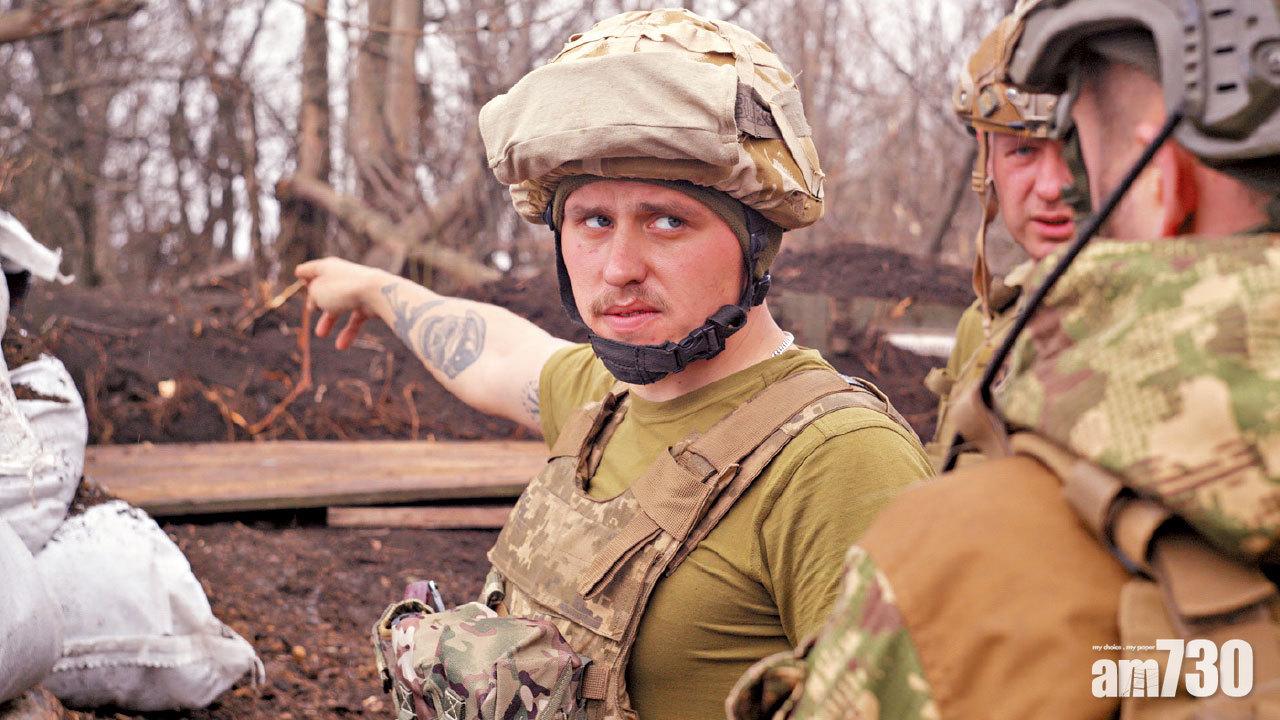 烏克蘭軍人在東部頓涅茨克(Donetsk)部署。(路透社)