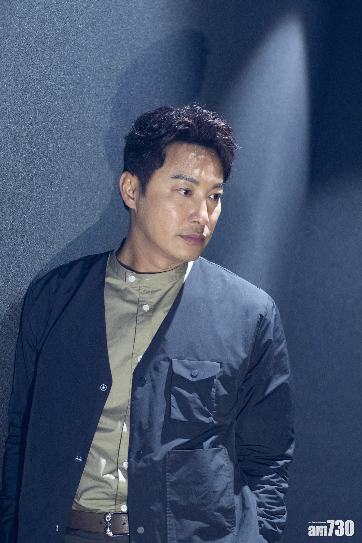 譚耀文演經歷喪妻之痛的老師,拍戲時正面對母親病危。(蘇文傑攝)