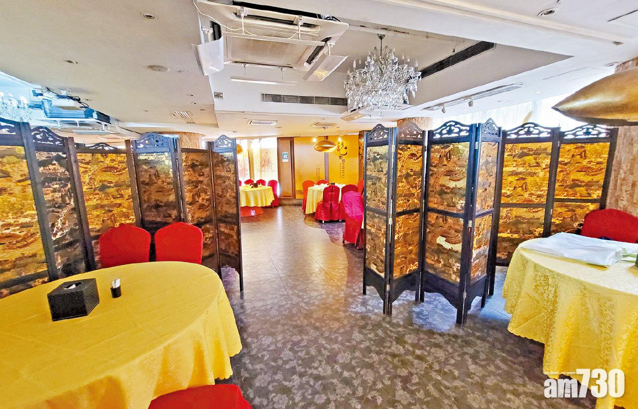 「升級」酒樓以屏風分隔升級區。(徐炯晞攝)