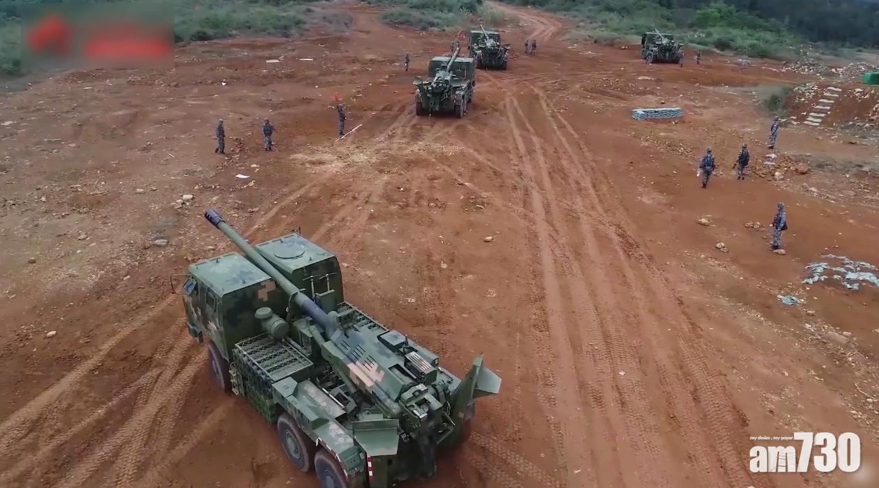 東部戰區陸軍近日在福建南部某山地展開實彈射擊考核。(互聯網)