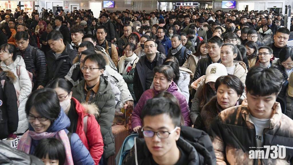 中國全國人口14.1億人,10年増加5.38%。(資料圖片)
