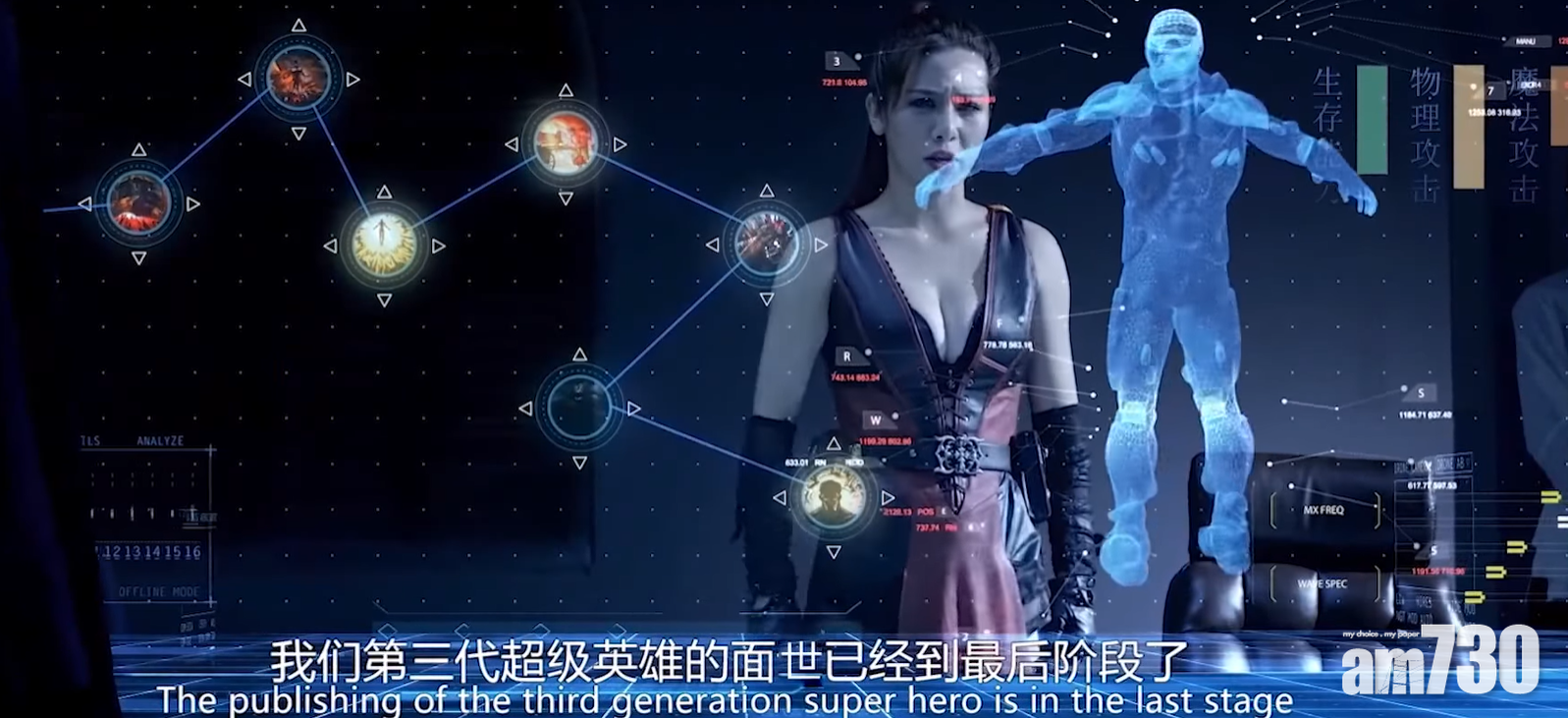 當然要有美女,還要有事業線!