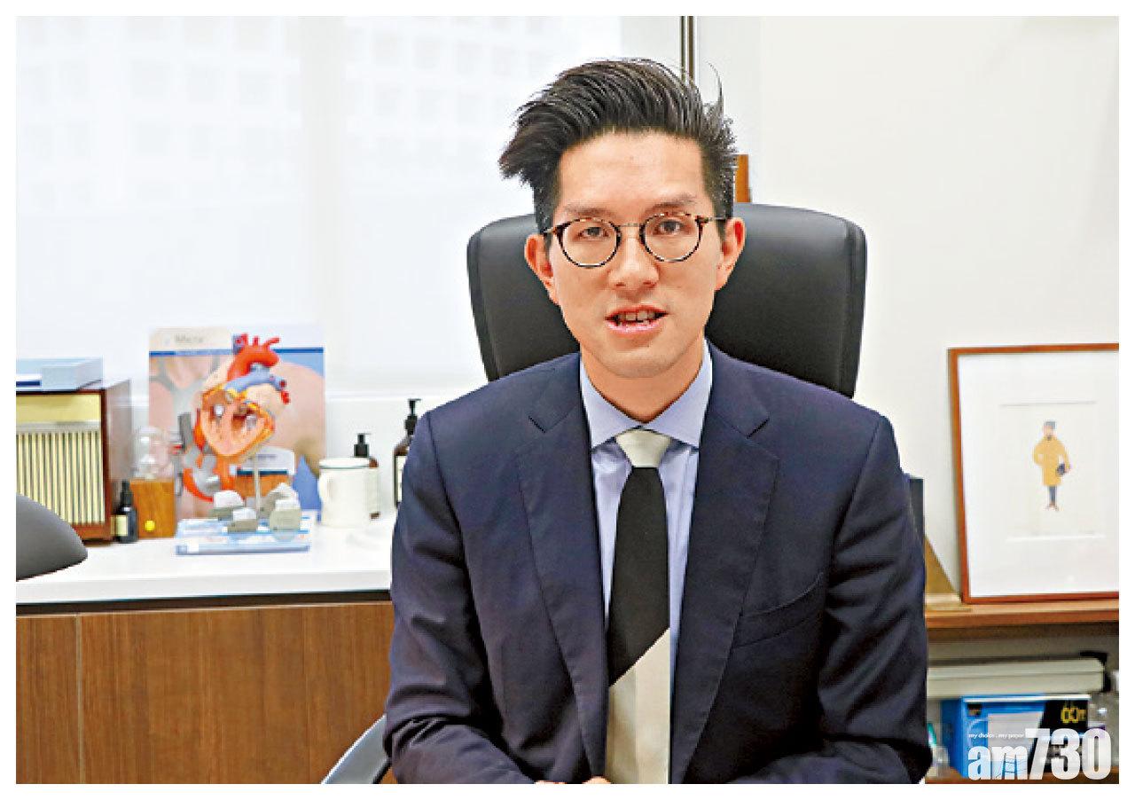 陸毅康指房顫患者易於心臟形成血栓,增加中風風險。