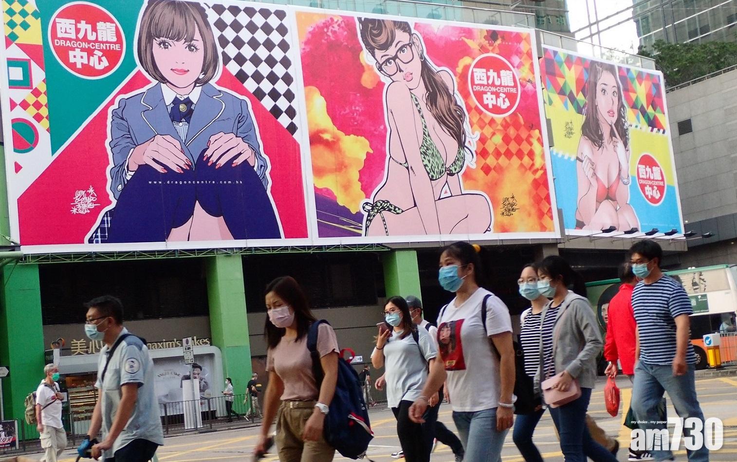 西九龍中心上月23日指定時間的訪客要強制檢測。(資料圖片)