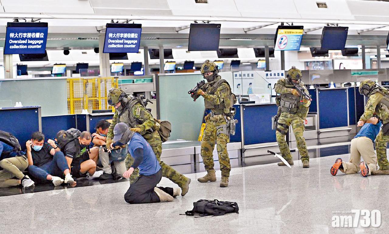 專責組成立至今,共籌辦3次反恐演習。