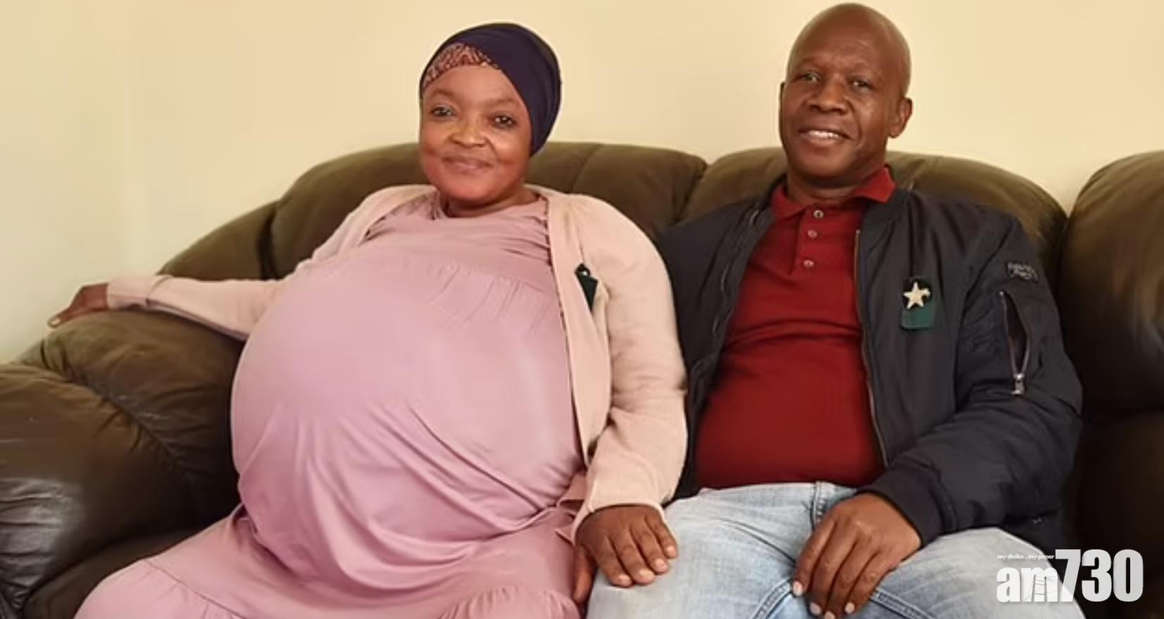 西索爾早前與丈夫一同受訪,喜談懷多胞胎經歷。(互聯網)