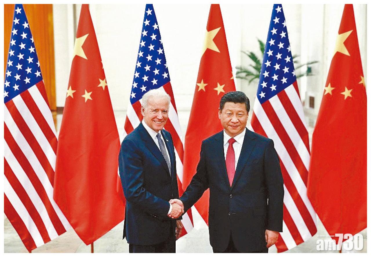 拜登2013年訪京與習近平會面。