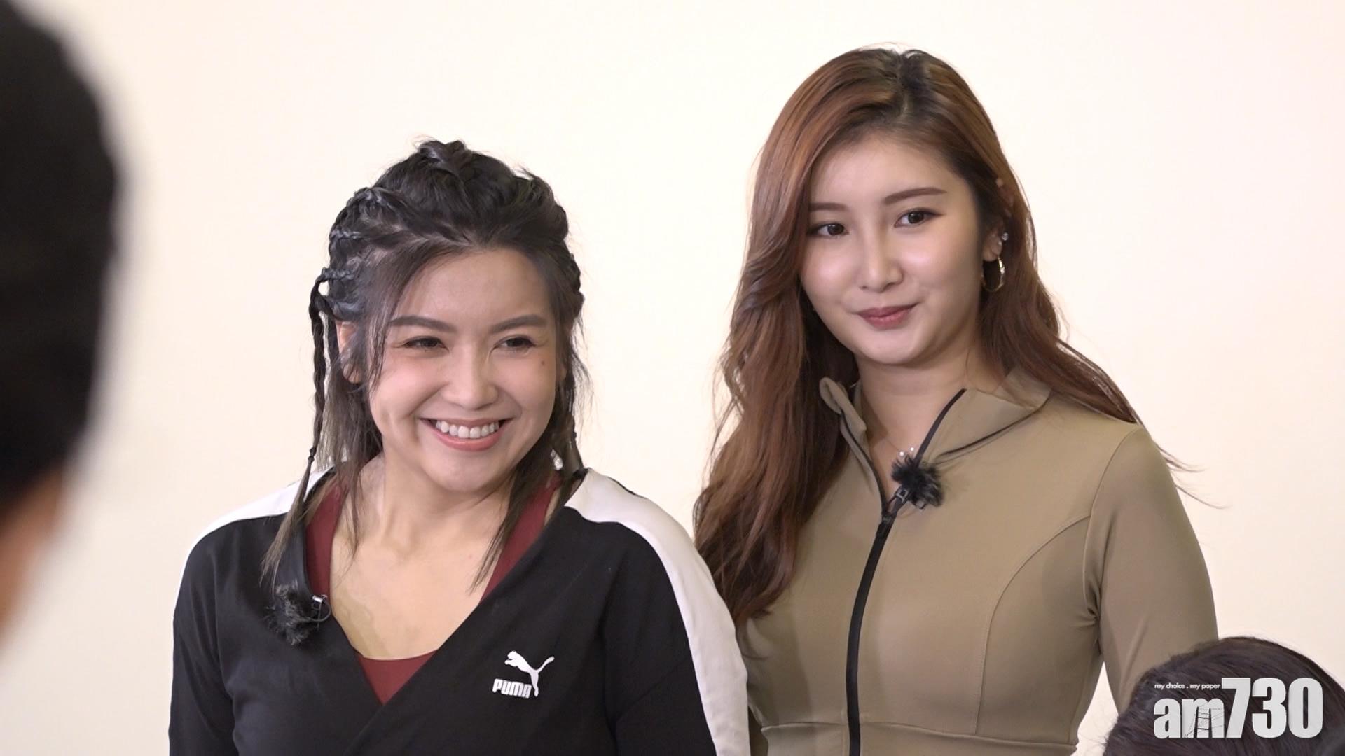 經理人娟姐和Shirley。