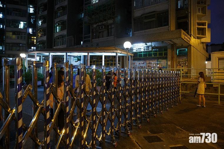 政府日前圍封大埔運頭塘邨運亨樓,居民須接受強檢,最終沒有發現個案。 (資料圖片)