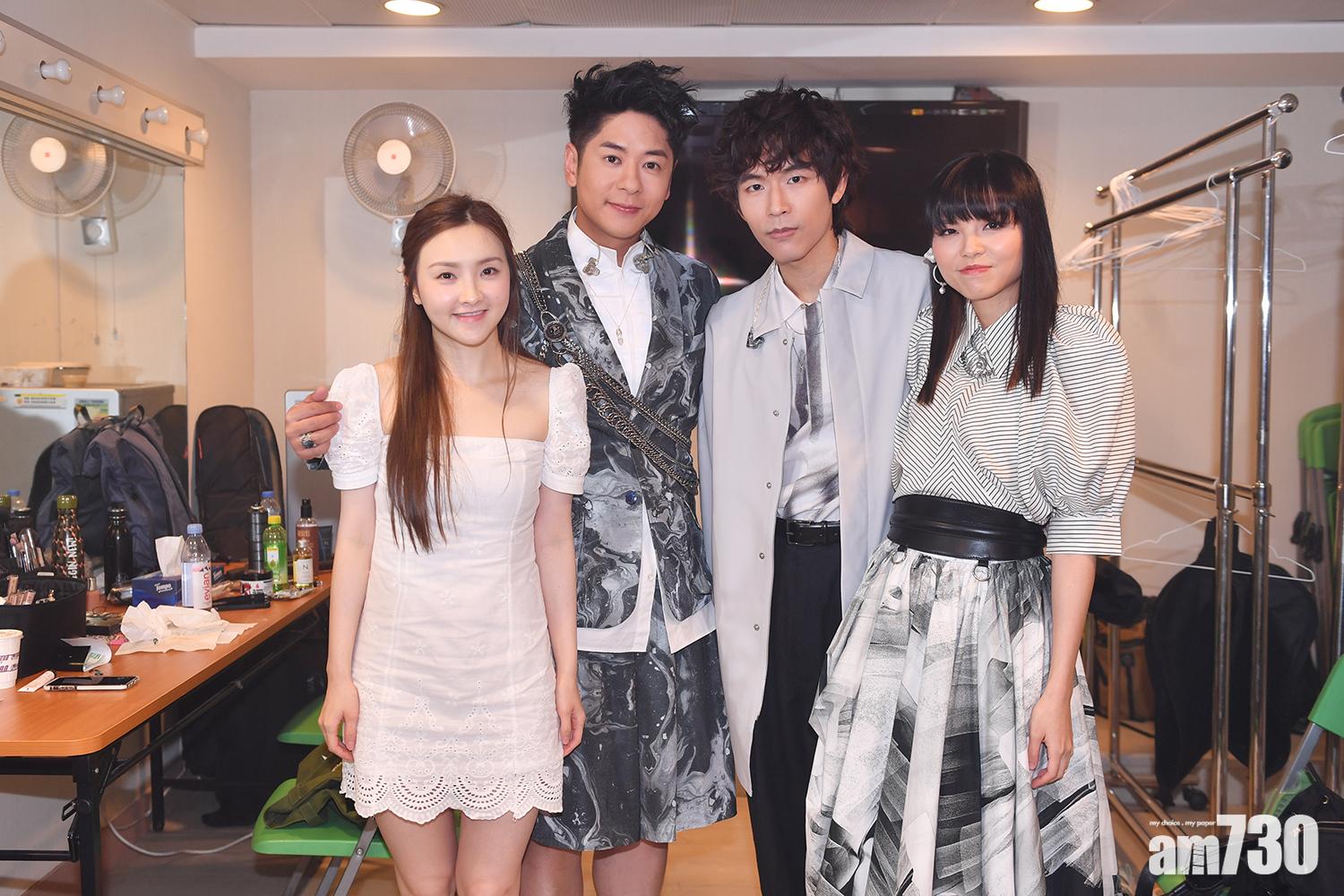 林欣彤也有到場欣賞演唱會