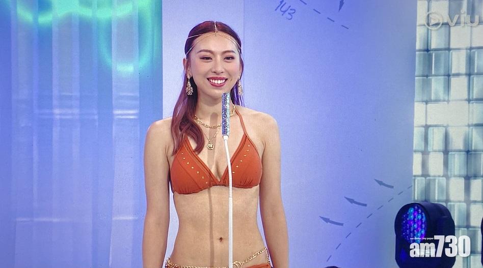 改造後的Stella穿上泳裝,信心十足。