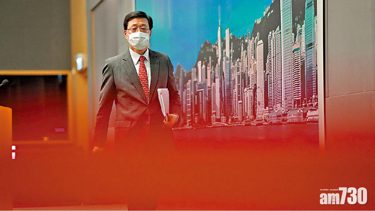 李家超未直接回答獻花悼念是否違法。(資料圖片)