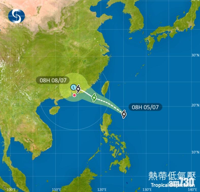 天文台指,今晚至明早考慮發一號風球。(資料圖片)