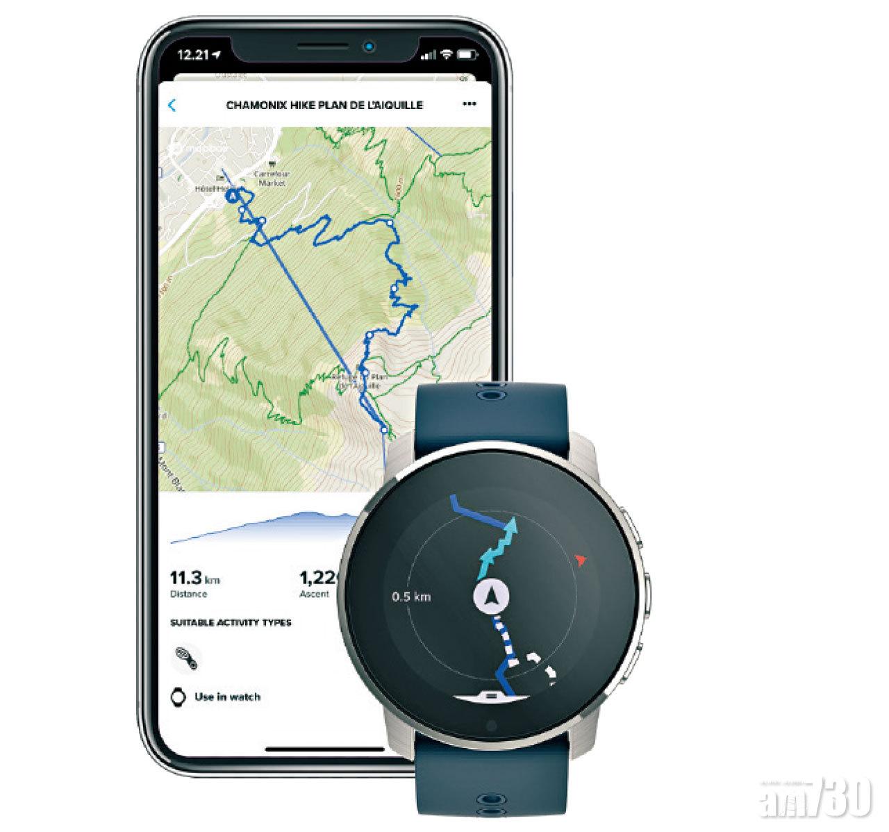 透過運動熱點圖及熱門起點,更有效地規劃路線。