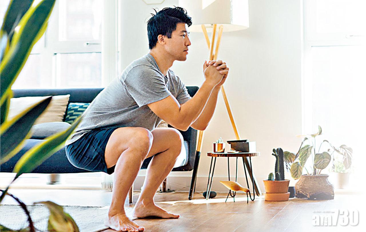 在家健身如用力不當或姿勢有誤,或會誘發疝氣。