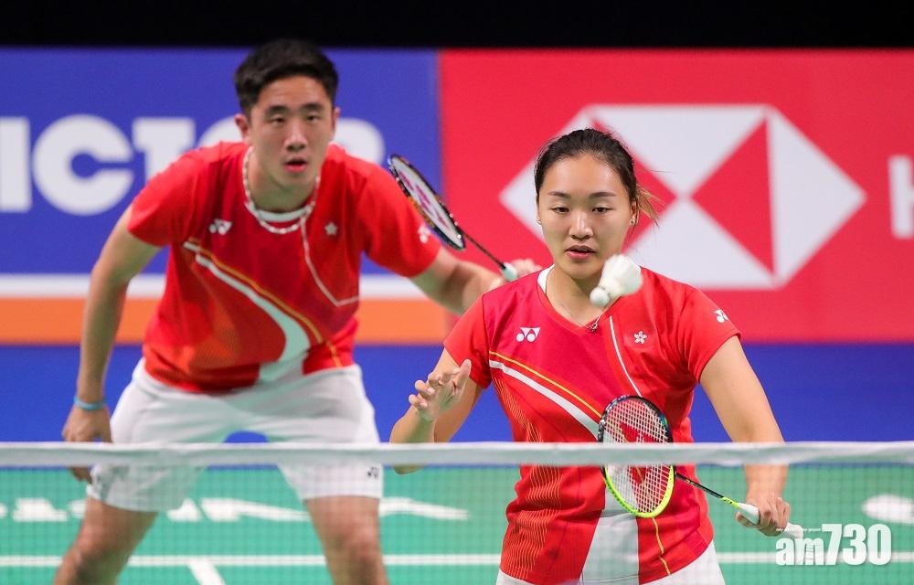 香港混雙組合鄧俊文、謝影雪。(國際羽聯圖片)