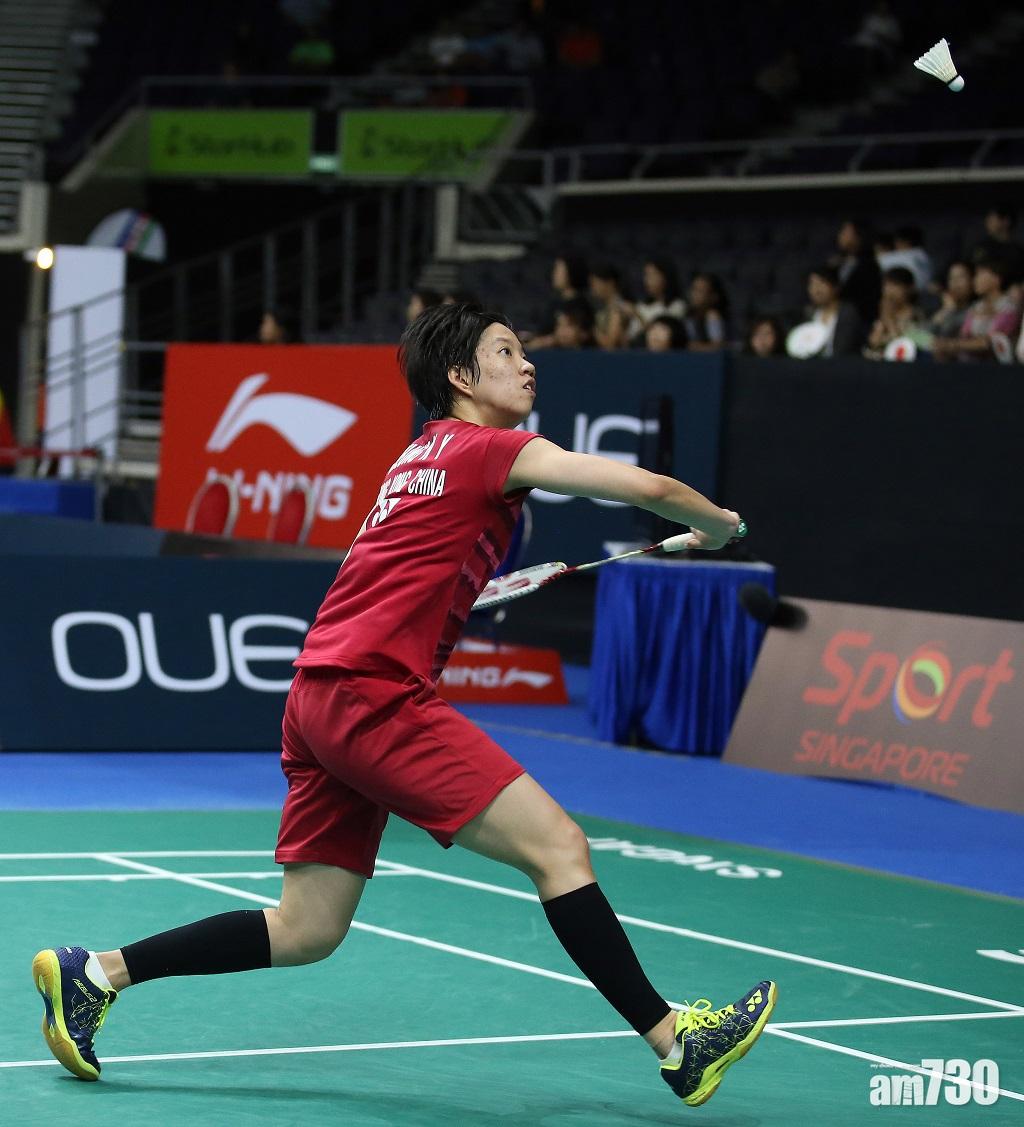 香港女單代表張雁宜。(國際羽聯圖片)