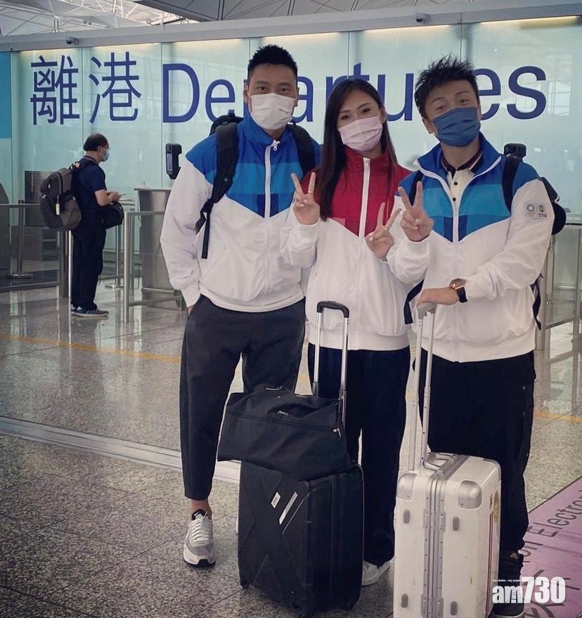 昨午,三位主持方力申、陳約臨及何振然啟程前往日本。