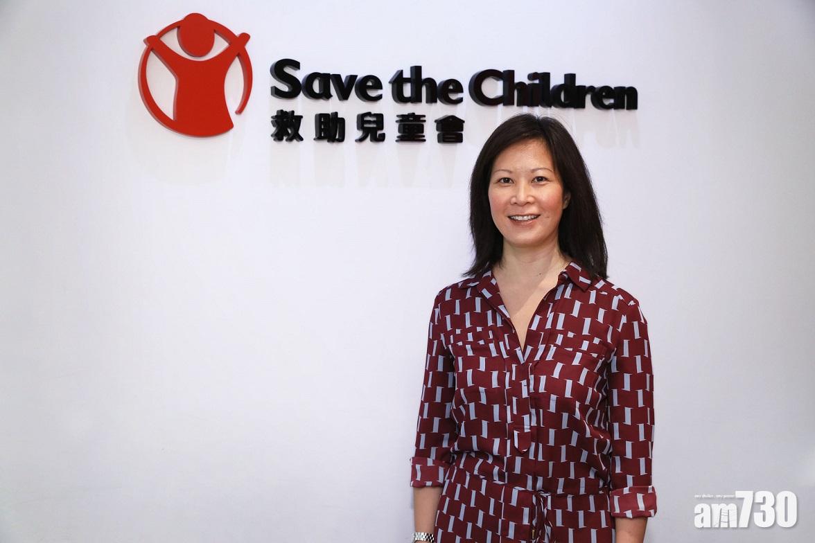 香港救助兒童會總幹事司徒恩。(香港救助兒童會提供)