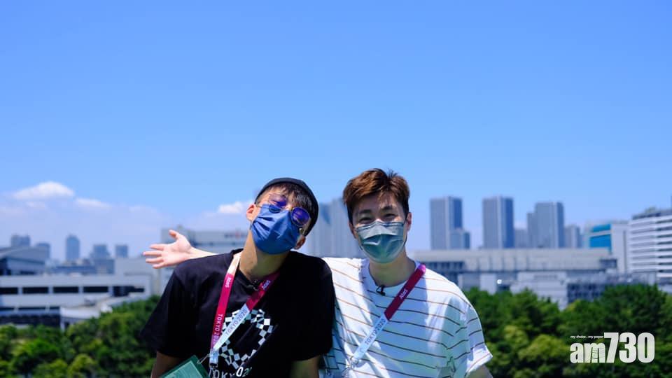 坤哥與周奕瑋到東京採訪。