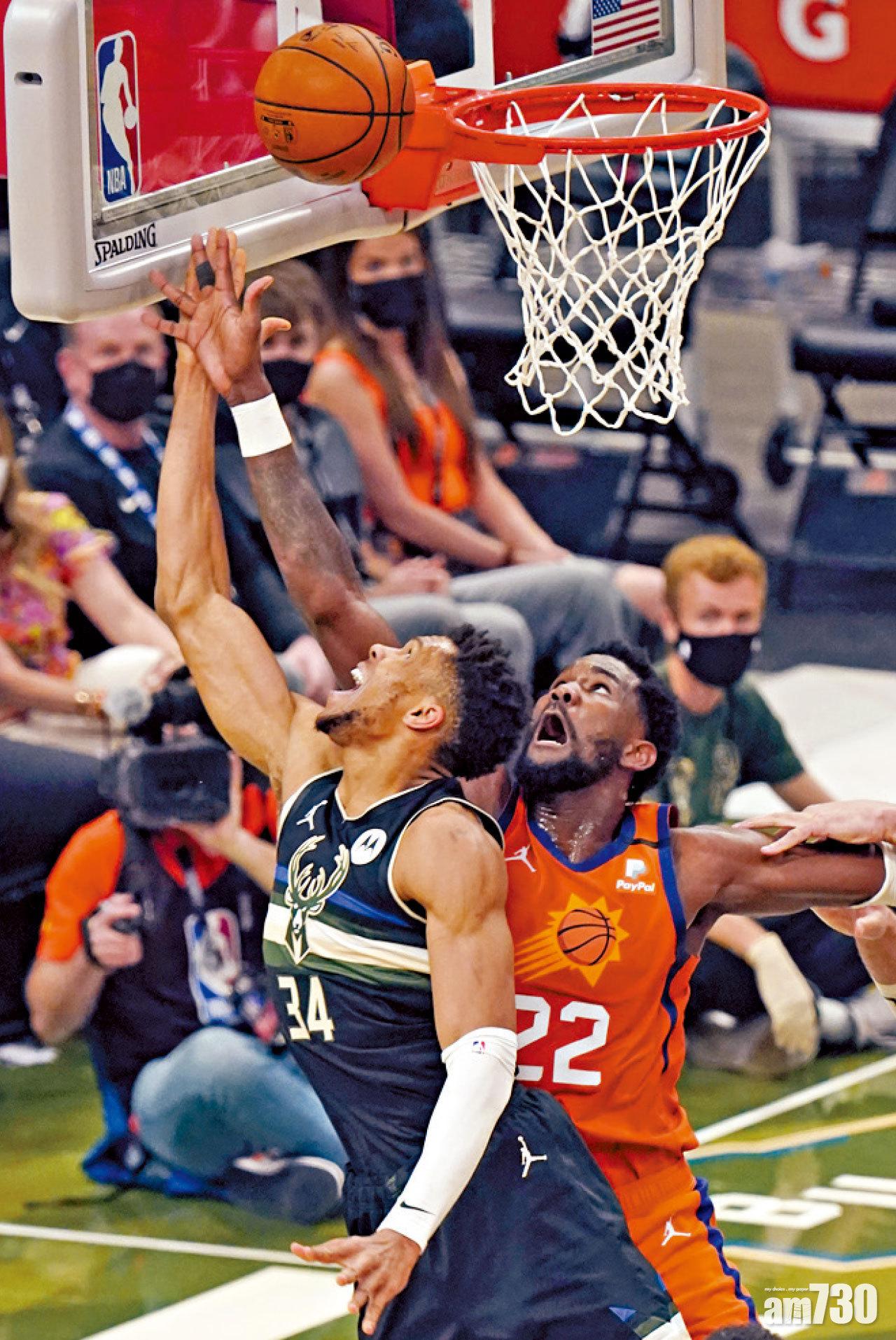 字母哥連轟50分率公鹿奪總冠軍。