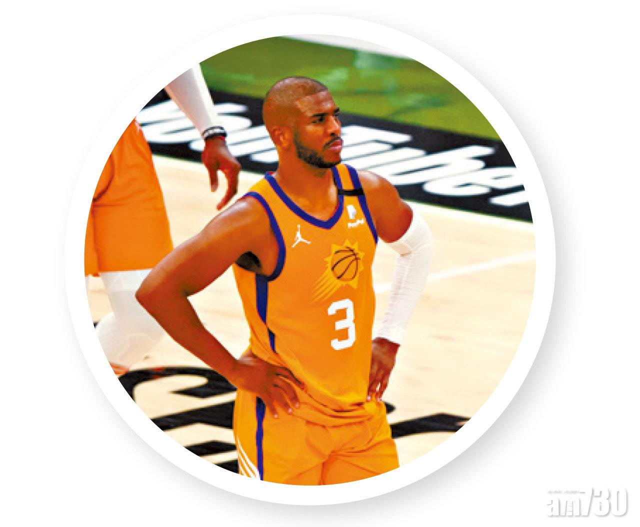 CP3又再望著冠軍掠門而過。