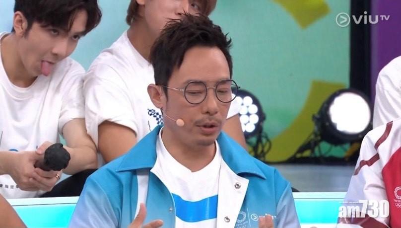 Anson Lo伸脷,被網民大讚可愛。(ViuTv截圖)