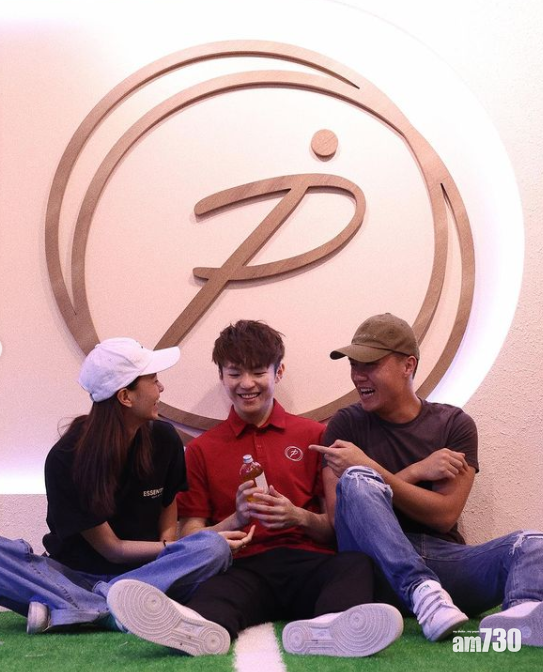 黃定謙與Ian和盧慧敏因拍《無限斜棟有限公司》結成好友。(黃定謙IG)