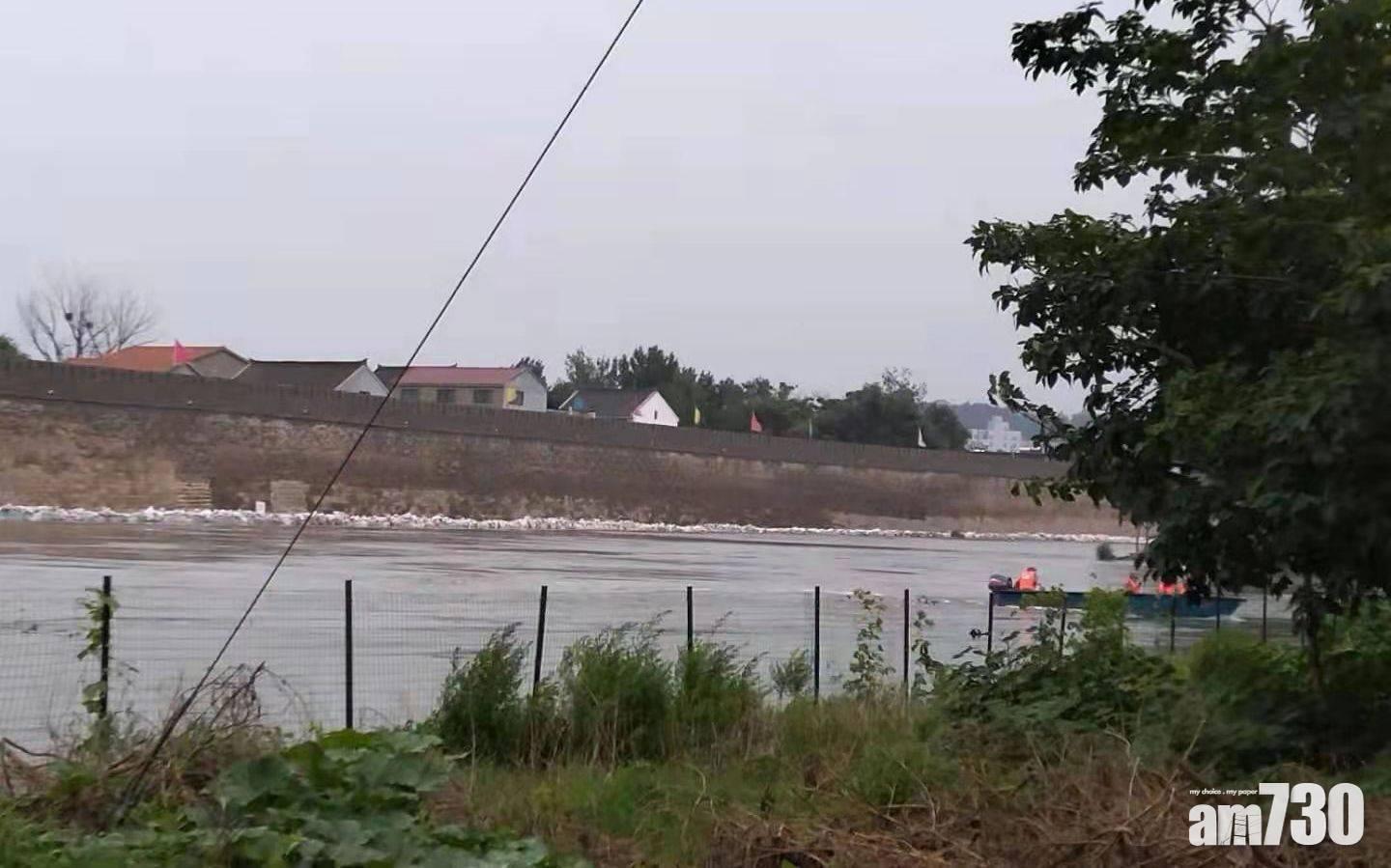 衛河浚縣段水位上漲,王莊鎮全鎮撤離。(互聯網)