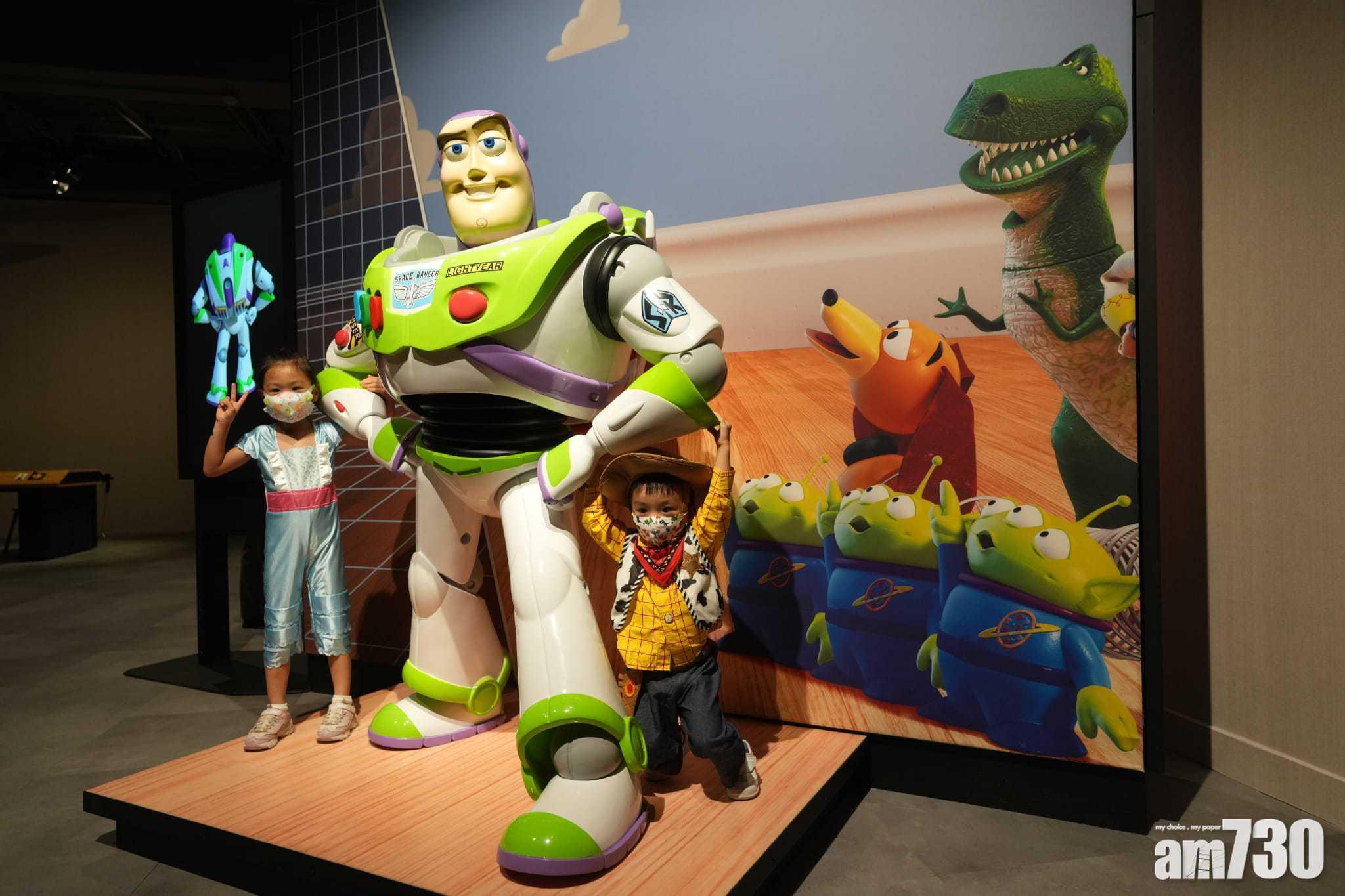 彼思動畫展明起於科學館舉行。(陳奕釗攝)