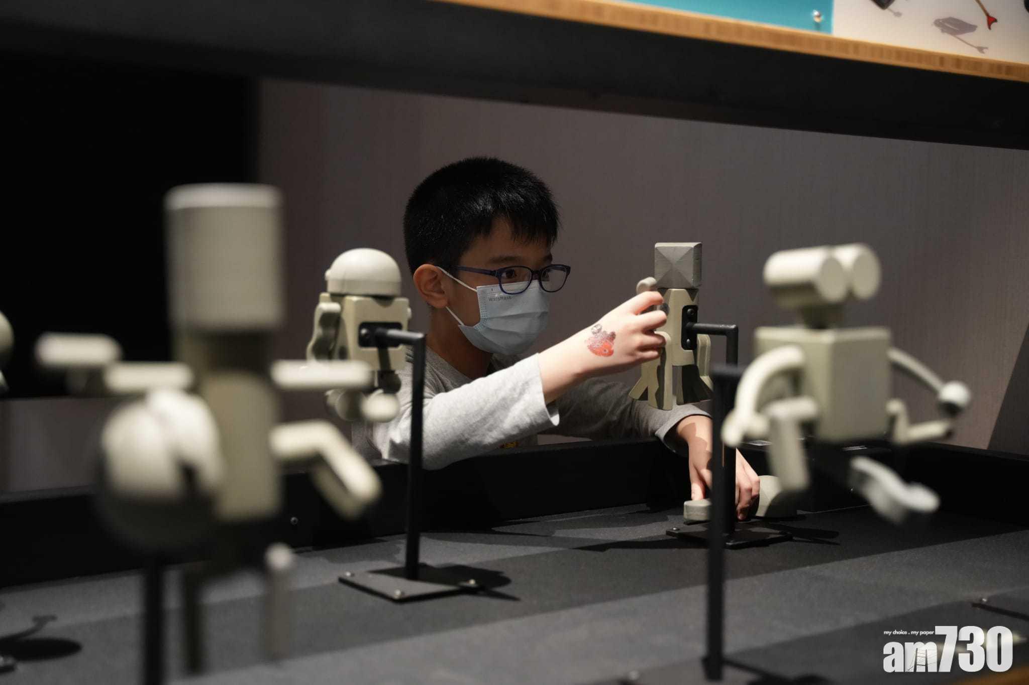 彼思動畫展明起於科學館舉行。(陳奕釗攝)