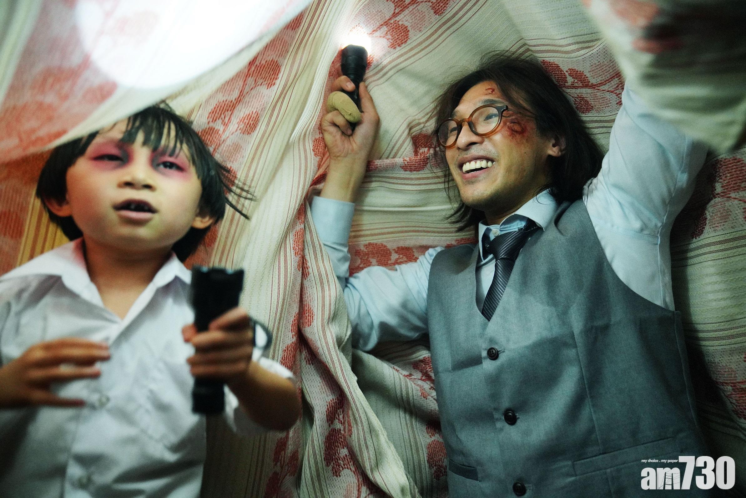 黃又南在《鬼同你住》演地產經紀,為佣金推銷凶宅,結果纏上「小鬼仔」。