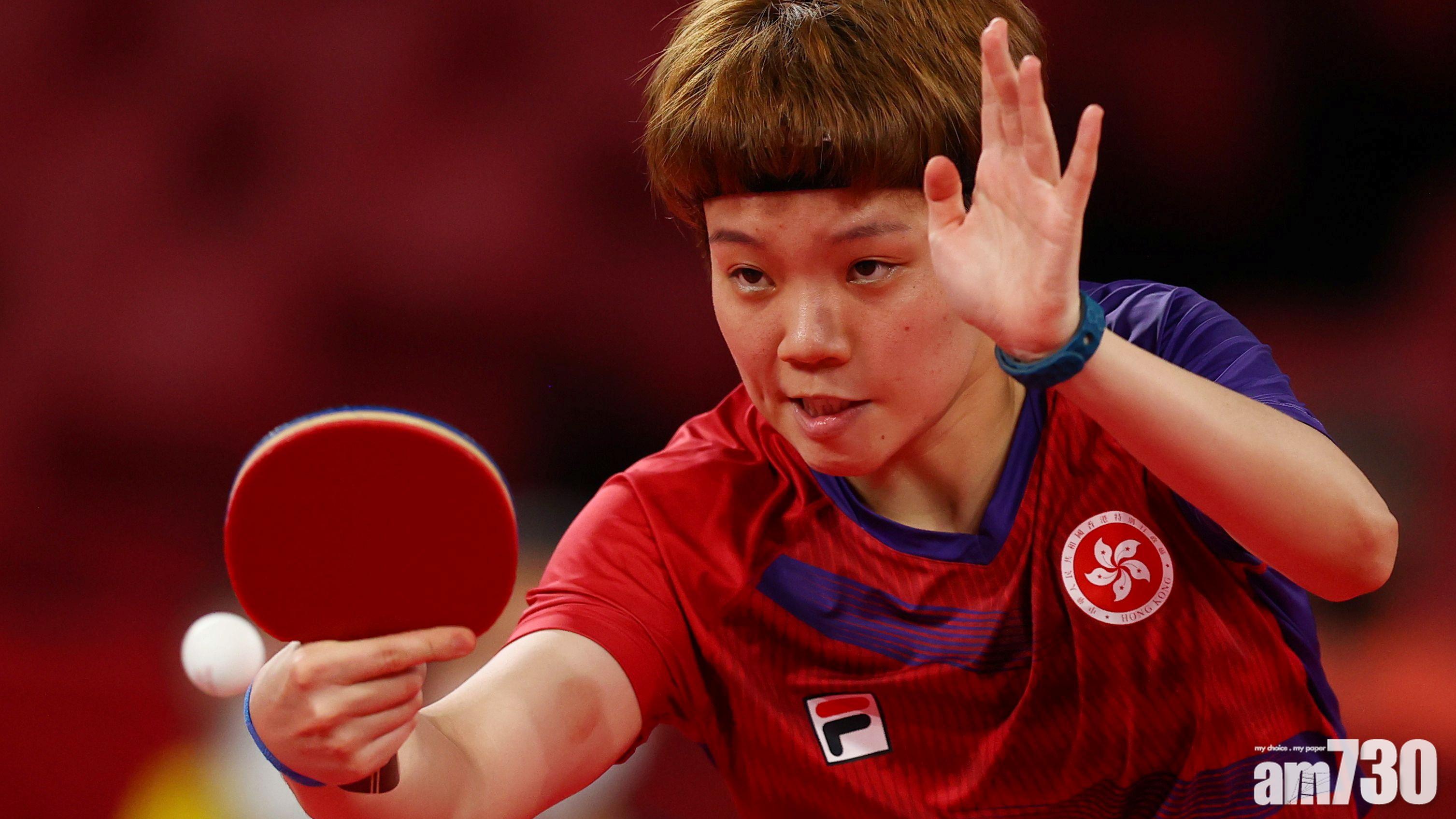 杜凱琹帶領港女乒殺入8強。(路透社)