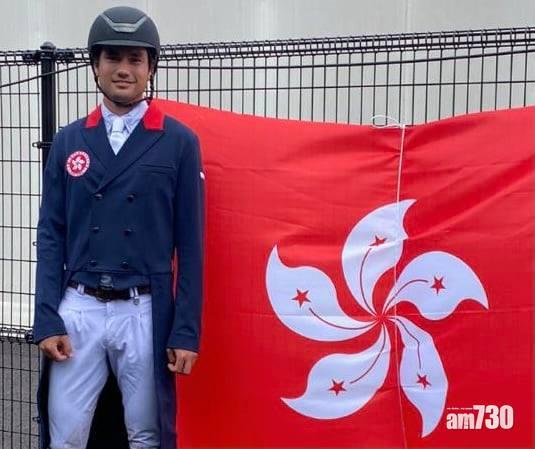 何誕華為首位香港三項賽奧運運動員。(賽馬會圖片)
