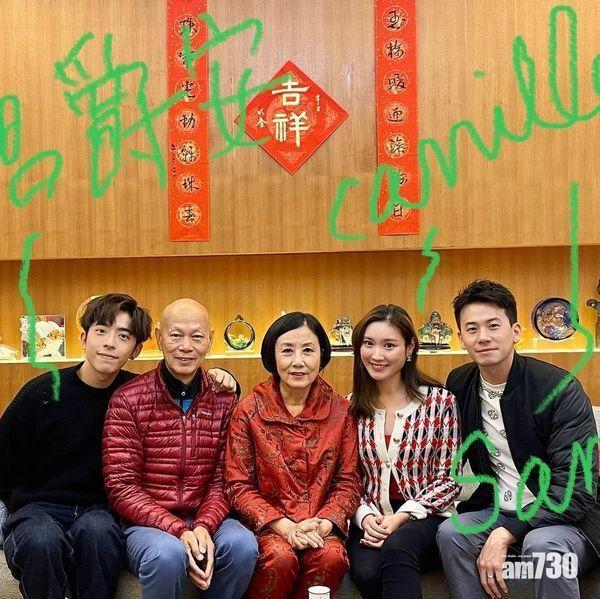 張寶華爆汪阿姐有追看《大叔的愛》,更讚Edan做得好!今年,Edan前往拜年,因為他曾與羅家英合作。