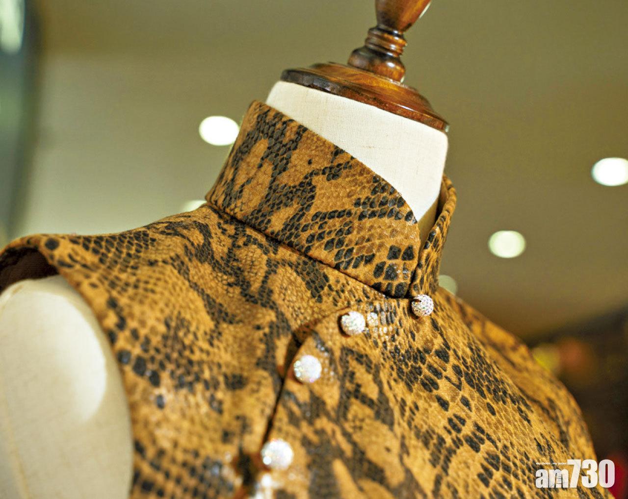 SPARKLE想改變人們對長衫刻板印象。 (陳奕釗攝)