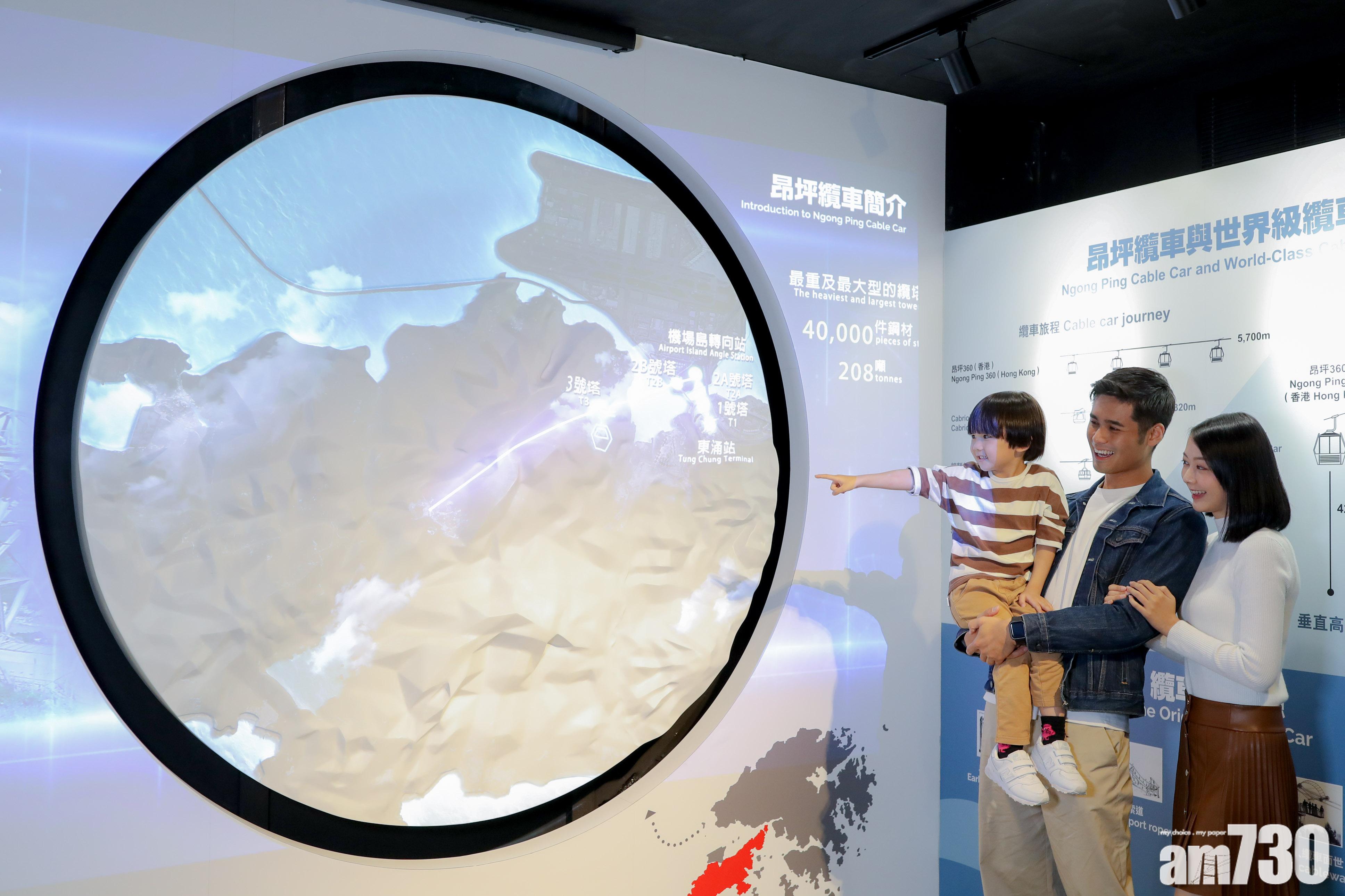 展覽區三: 3D立體投影