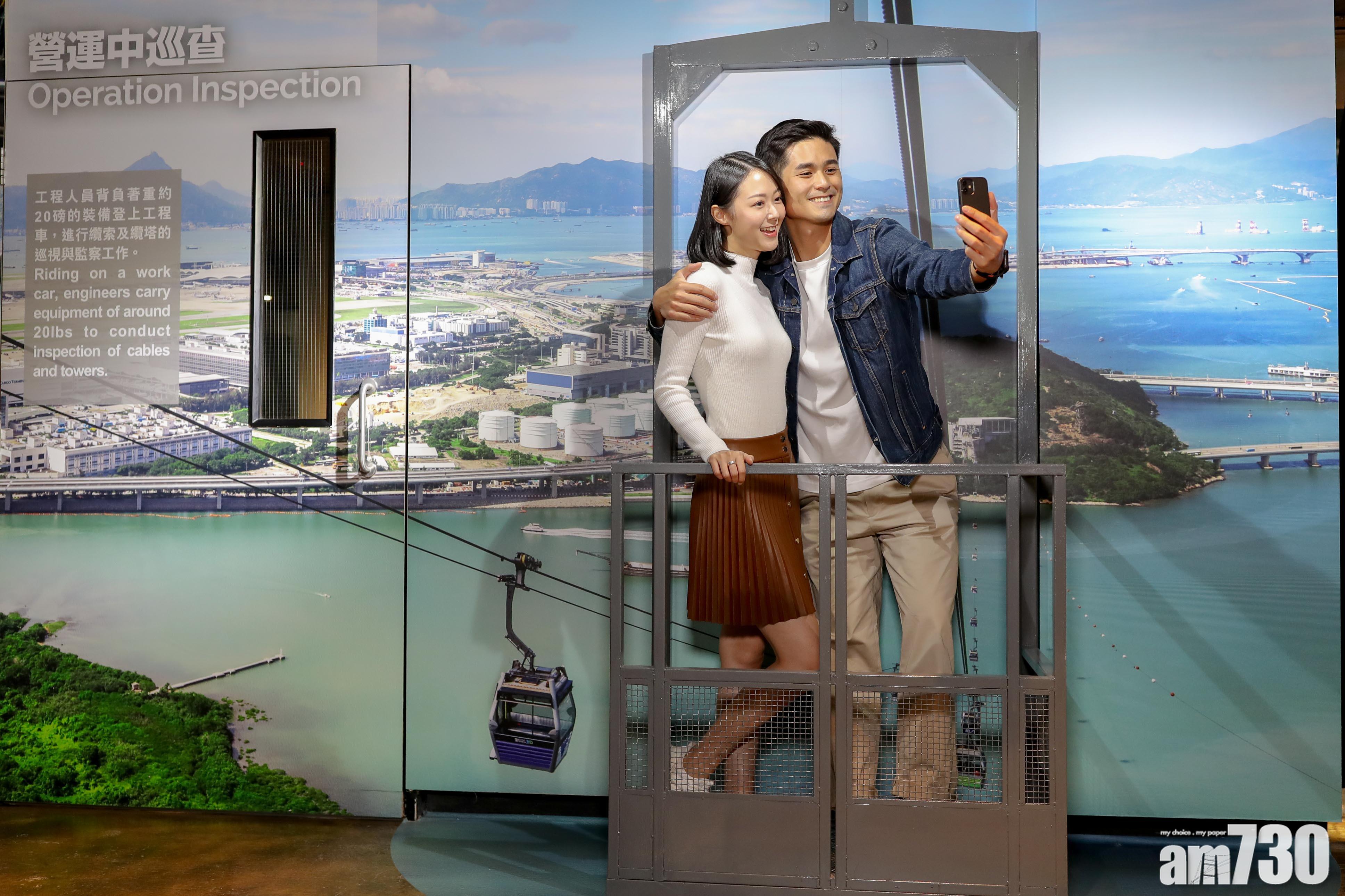 展覽區七:工程纜車拍攝區