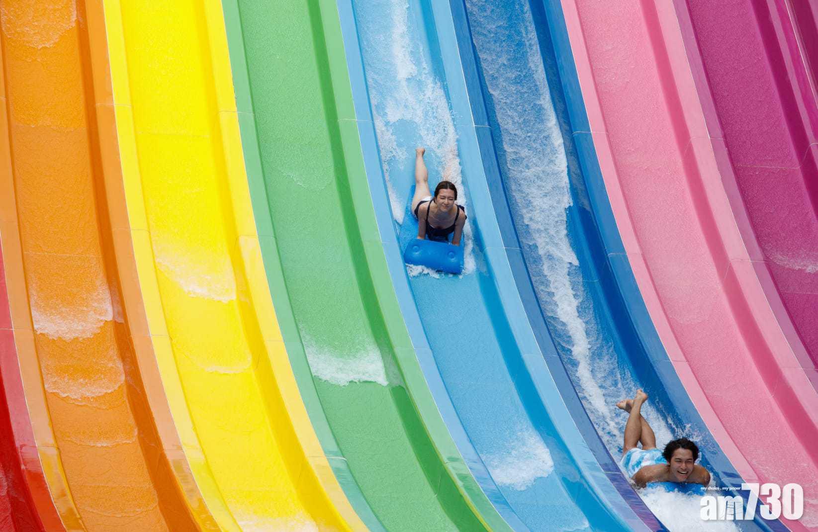 海洋公園水上樂園9月21日開幕 今午5時起網上售票 (蘇文傑攝)