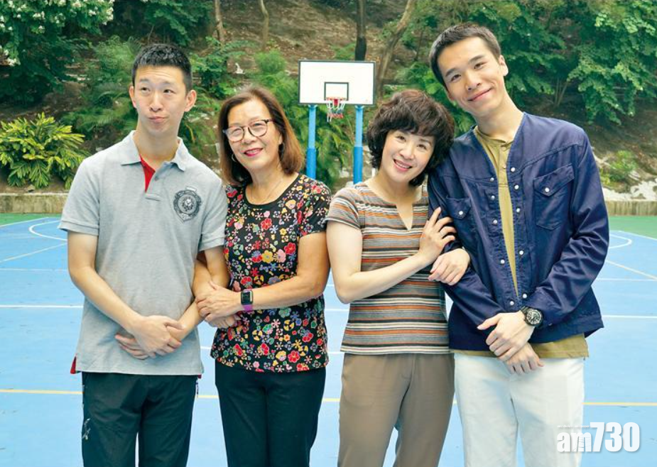 蘇樺偉母子與吳君如和梁仲恆。