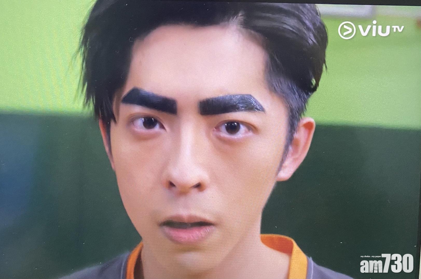 Edan在《男排女將》演阿神,形象亦很突出。