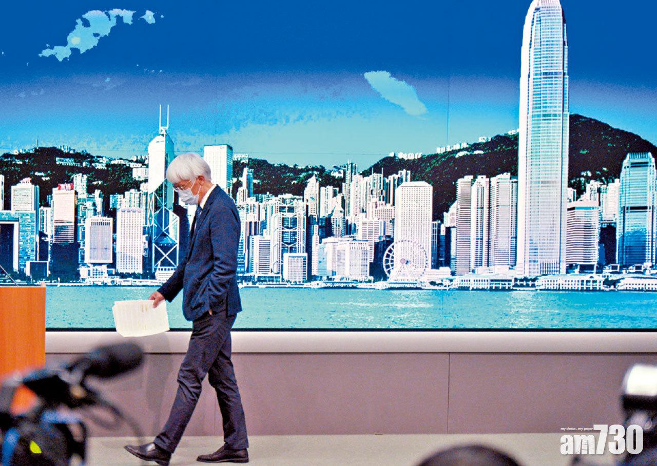 任志剛指不擔心人民幣影響港元地位。(莊振邦攝)