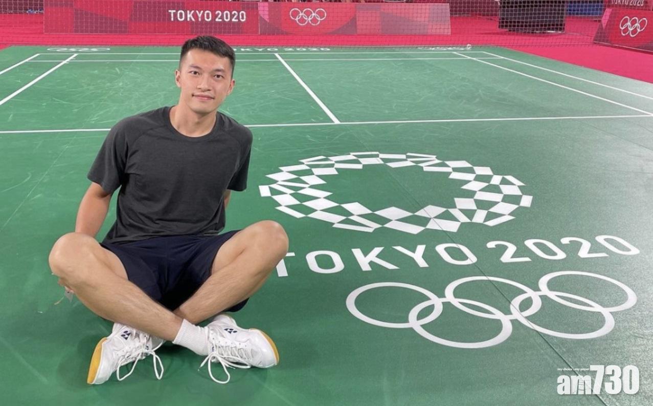 港羽「一哥」伍家朗接受電視台訪問時,表示自己仍未找到球衣贊助。(Instagram圖片)