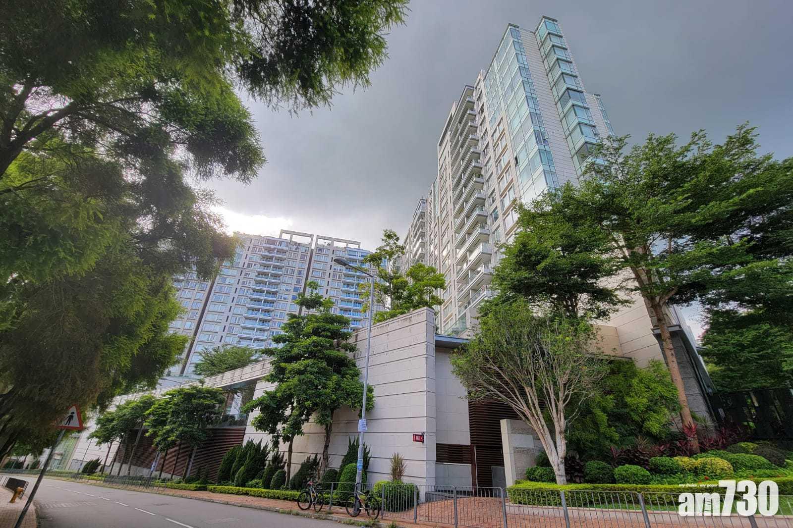 大圍壹號雲頂6座昨晚已被納入強制檢測公告。(莊振邦攝)