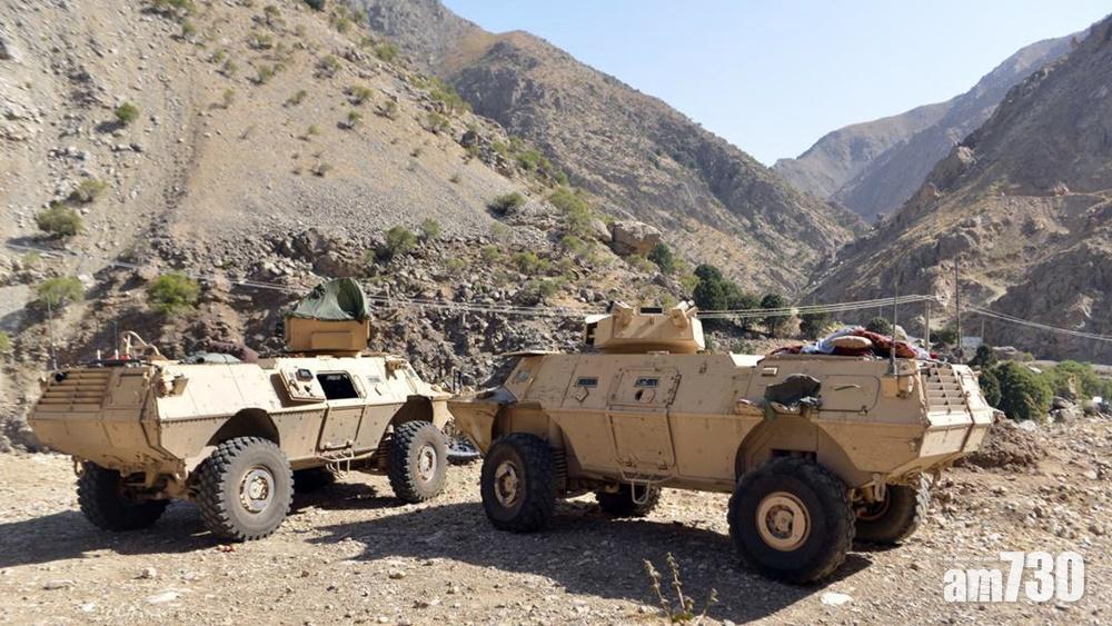 反塔利班組織呼籲民眾為國家尊嚴抗爭。(AP)