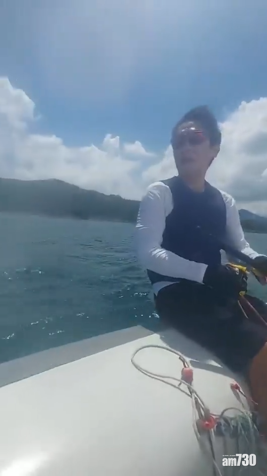 梁朝偉表示只要有時間便會出海。