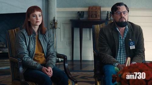 珍妮花與里安納度合演新片《Don't Look Up》。