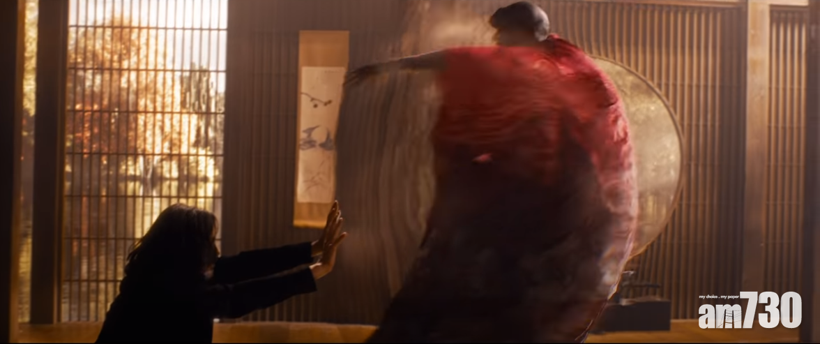 Neo繼續好打得,不單止擋子彈,連飛彈都擋到。