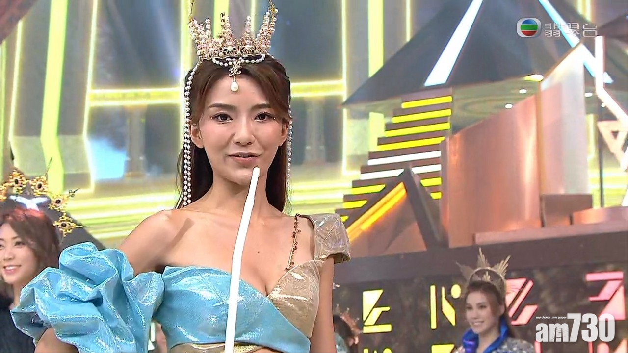 陳聖瑜今晚不用單眼上陣。