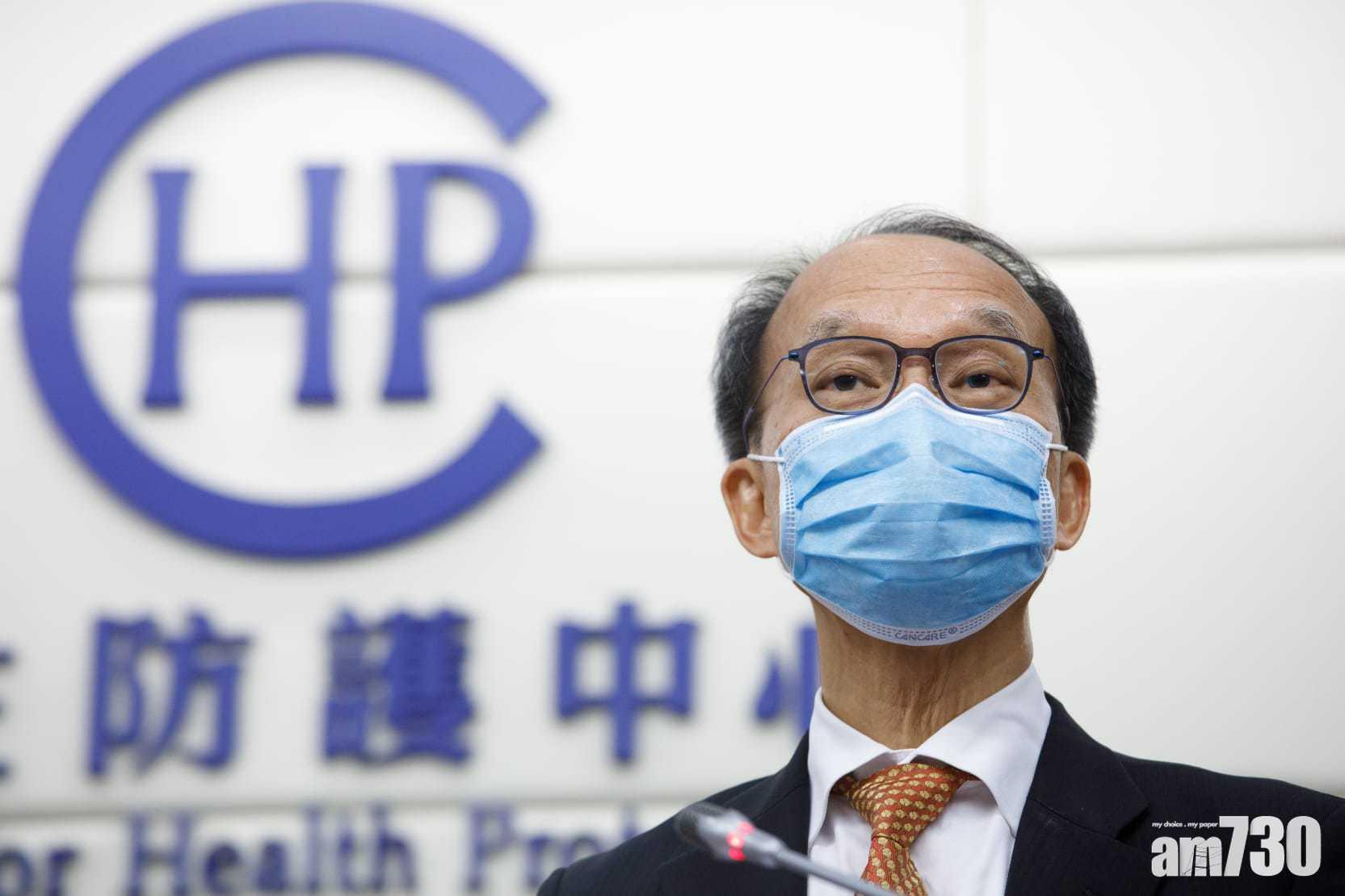 劉宇隆表示,將向政府建議只需為12至17歲青少年,接種一劑復必泰疫苗。(蘇文傑攝)